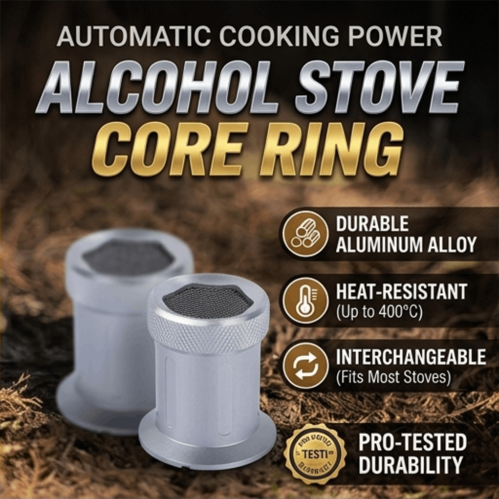 Camping Cooking Rice - Lightweight Aluminum Alloy Alcohol Stove Simmer