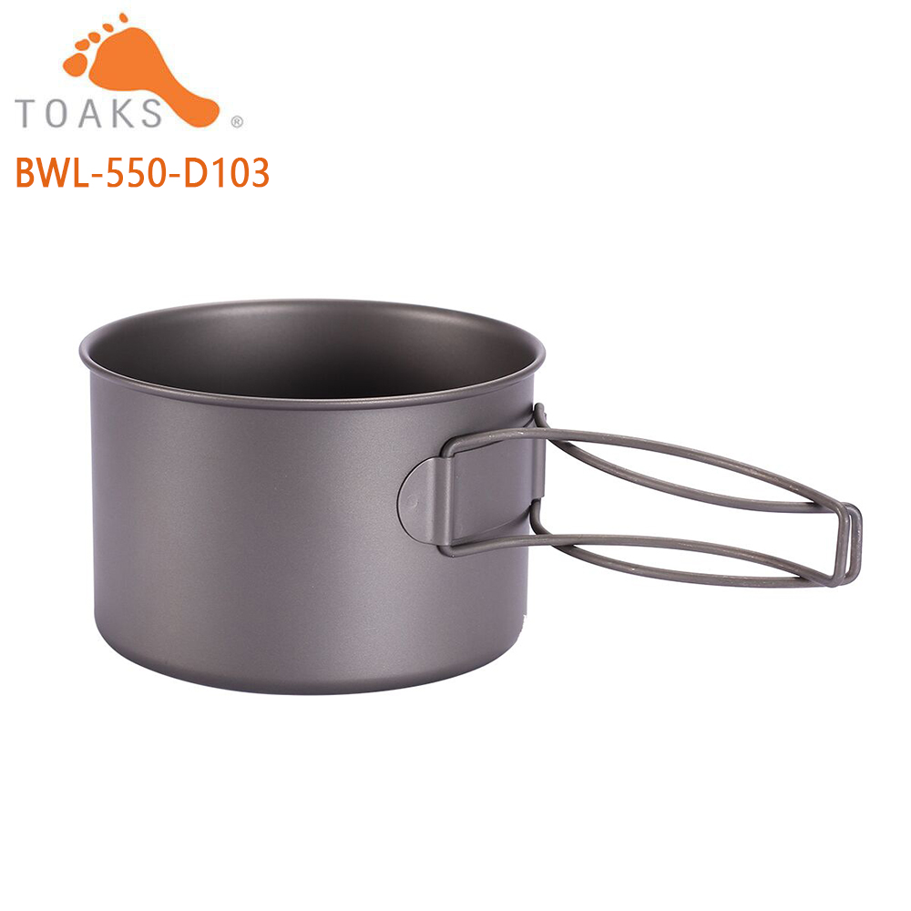 TOAKS BWL-550  Camping Titaniu - đánh giá và giá Mess Kit Titanium
