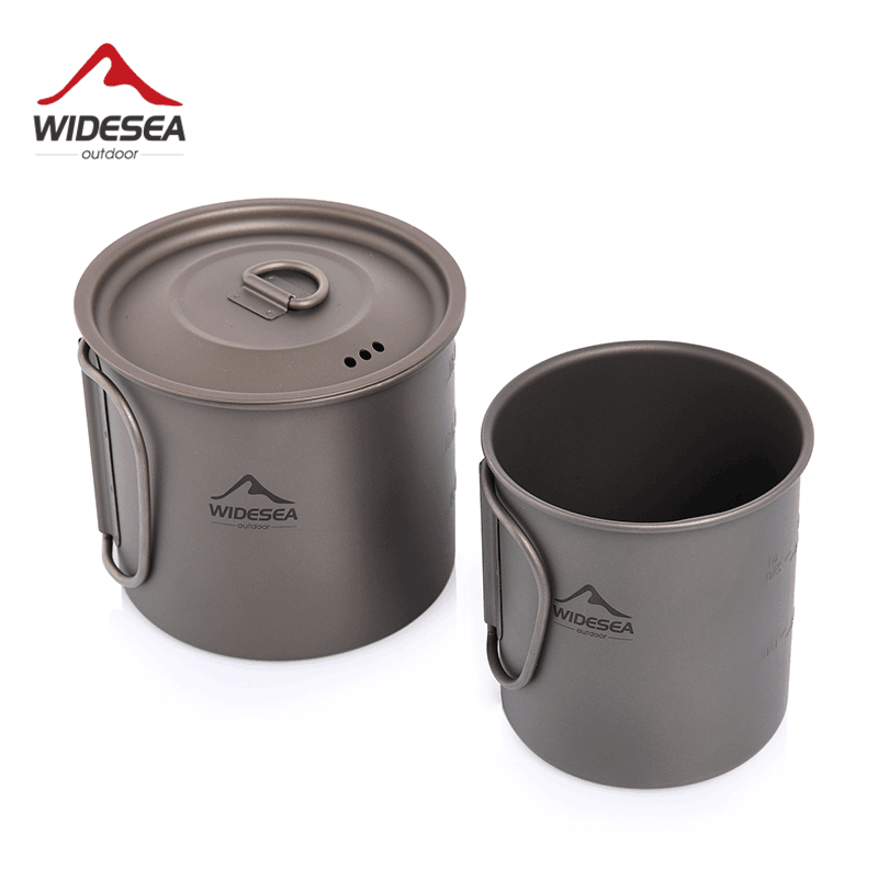 Widesea Camping Mug Titanium C - đánh giá và giá Camping Cooking All In One