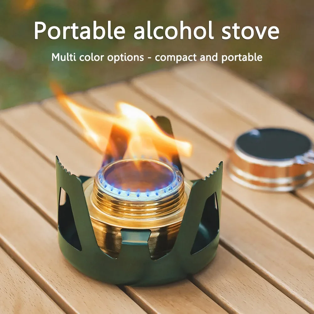 Portable Mini Alcohol Stove Bu - đánh giá và giá Camping Cooking Alcohol