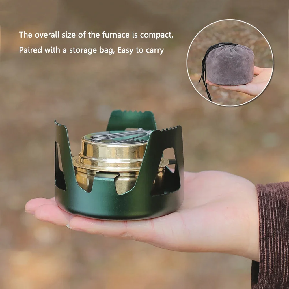 Portable Mini Alcohol Stove Bu - đánh giá và giá Camping Cooking Alcohol