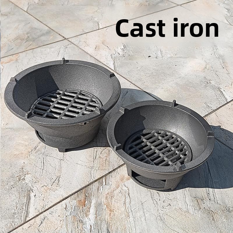 Traditional Cast Iron Carbon S - đánh giá và giá Camping Cooking Fire Pit