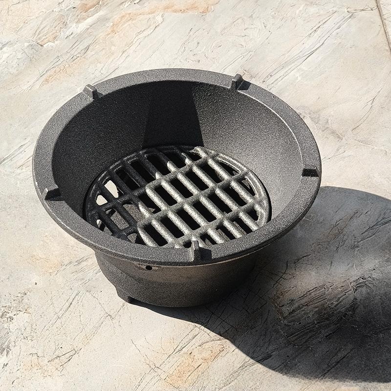 Traditional Cast Iron Carbon S - đánh giá và giá Camping Cooking Fire Pit