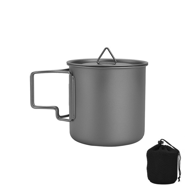 Titanium Camping Mug with Fold - đánh giá và giá Camping Cooking Mug