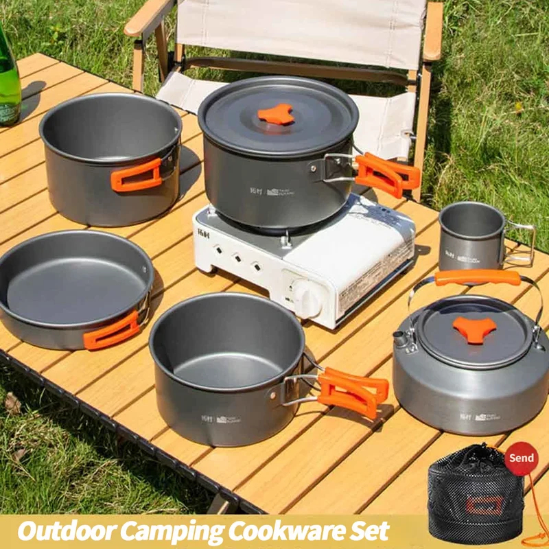 Camping Cookware Set – Outdoor - đánh giá và giá Camping Cooking Cup