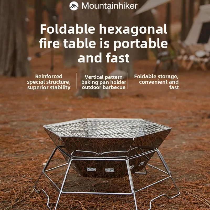 MOUNDAINHIKER Camping BBQ Port - đánh giá và giá Camping Cooking Fire Pit