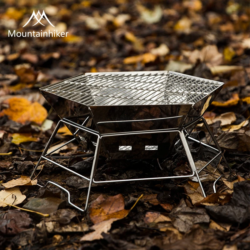 MOUNDAINHIKER Camping BBQ Port - đánh giá và giá Camping Cooking Fire Pit