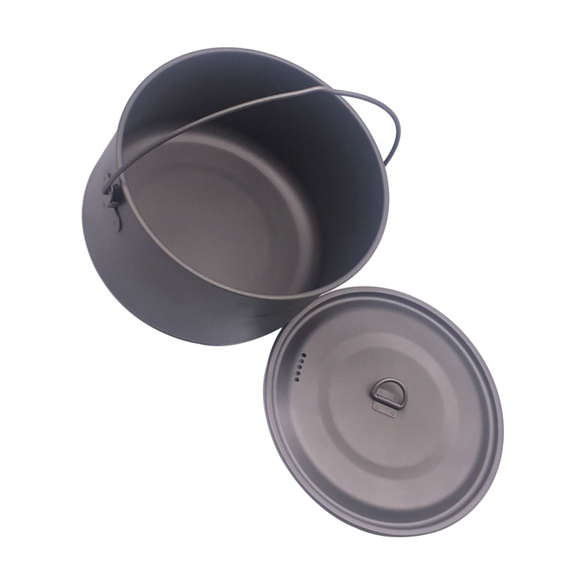 FLAME'S CREED 1100ml 1950ml Ul - đánh giá và giá Camping Cooking Pots And Pans Set