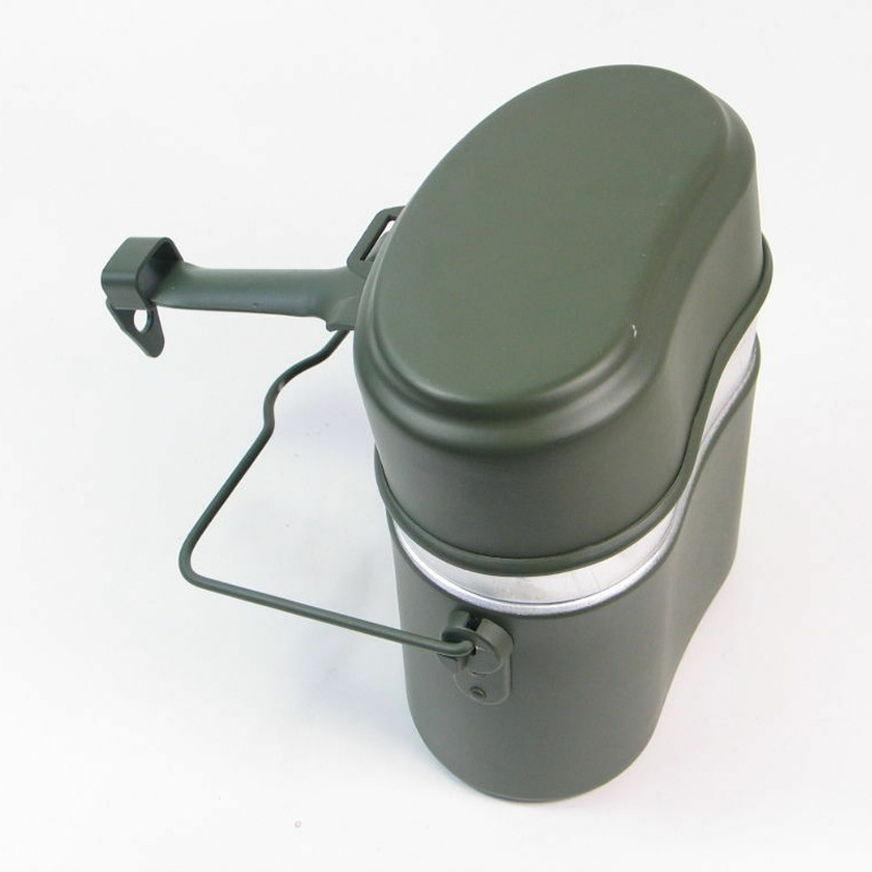 79 German lunch box, outdoor c - đánh giá và giá Mess Kit Titanium