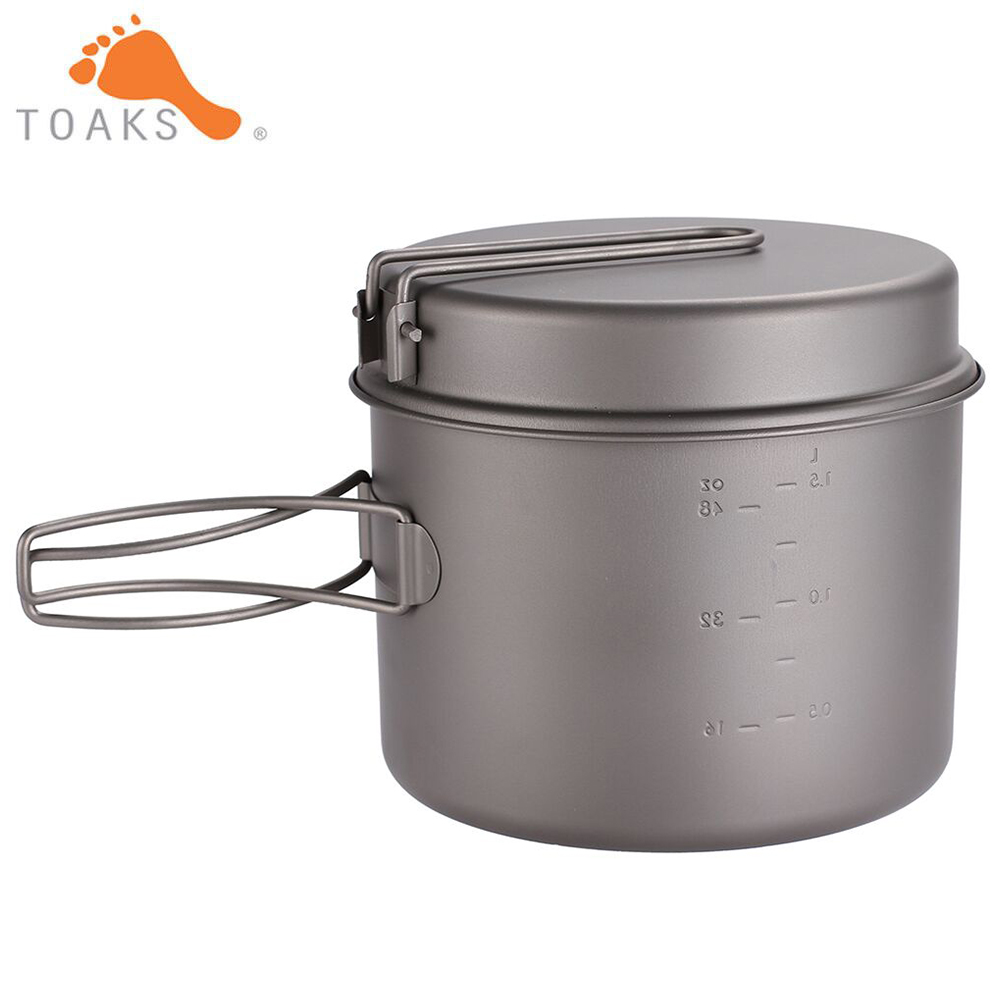 TOAKS Cookware Set Ultralight  - đánh giá và giá Mess Kit Titanium
