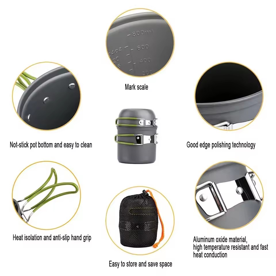 Ultralight Camping Cookware Me - đánh giá và giá Camping Cooking Fire Pit