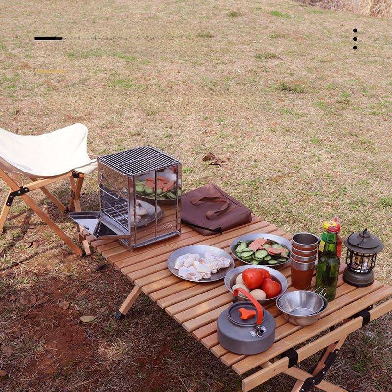 Portable Outdoor Camping Picni - đánh giá và giá Camping Cooking Fire Pit