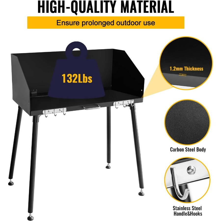 30 x 16 Inch Carbon Steel Dutc - đánh giá và giá Camping Cooking Ovens