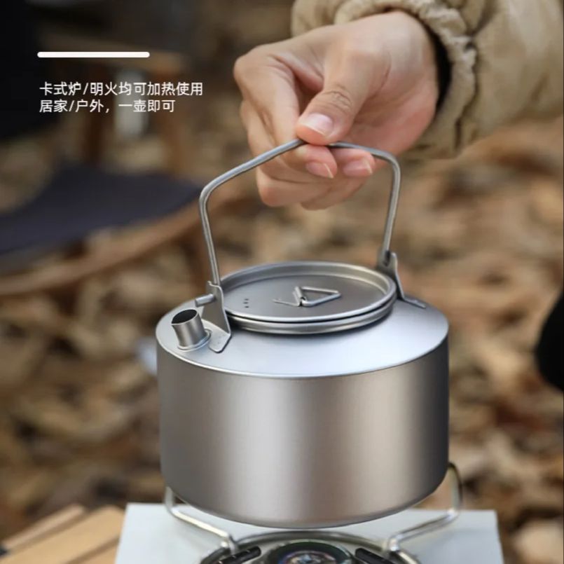 Camping Titanium Water Kettle  - đánh giá và giá Camping Cooking Cup