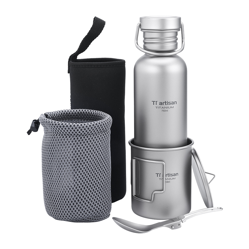 Tiartisan Titanium Cookware 3- - đánh giá và giá Camping Cooking Mug