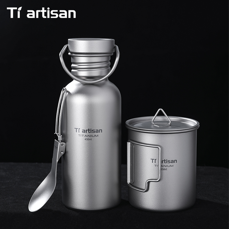 Tiartisan Titanium Cookware 3- - đánh giá và giá Camping Cooking Mug