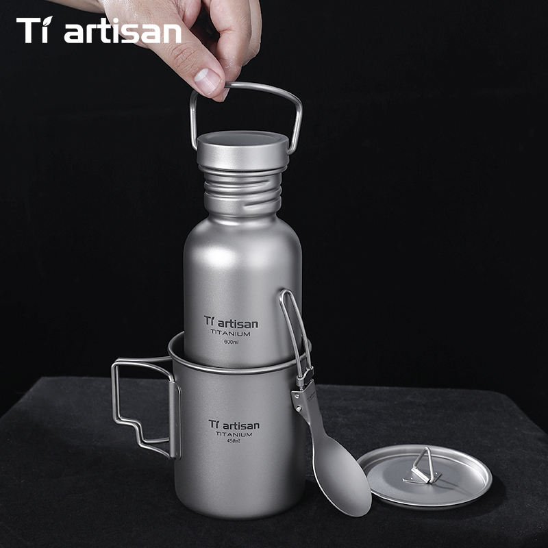 Tiartisan Titanium Cookware 3- - đánh giá và giá Camping Cooking Mug