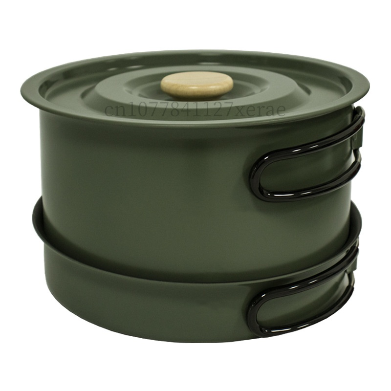 0.9L/1.2L/2.2L/3.5L 4pcs Outdo - đánh giá và giá Camping Cooking Pot Large