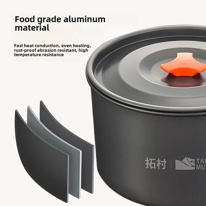 10PCS Ultralight Aluminum Camp - đánh giá và giá Camping Cooking All In One