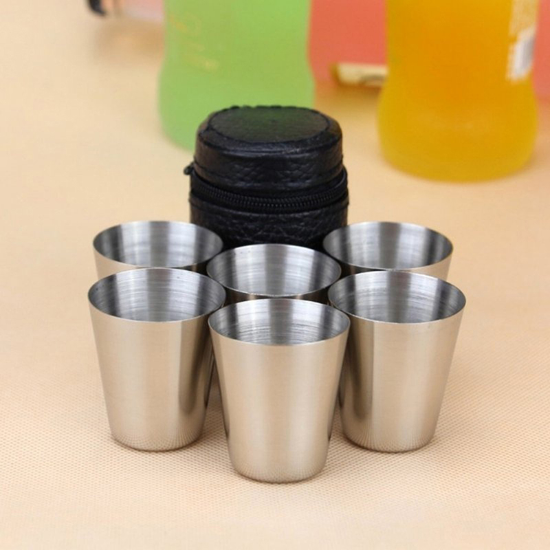 4/6Pcs Stainless Steel Cups Mi - đánh giá và giá Camping Cooking Mug