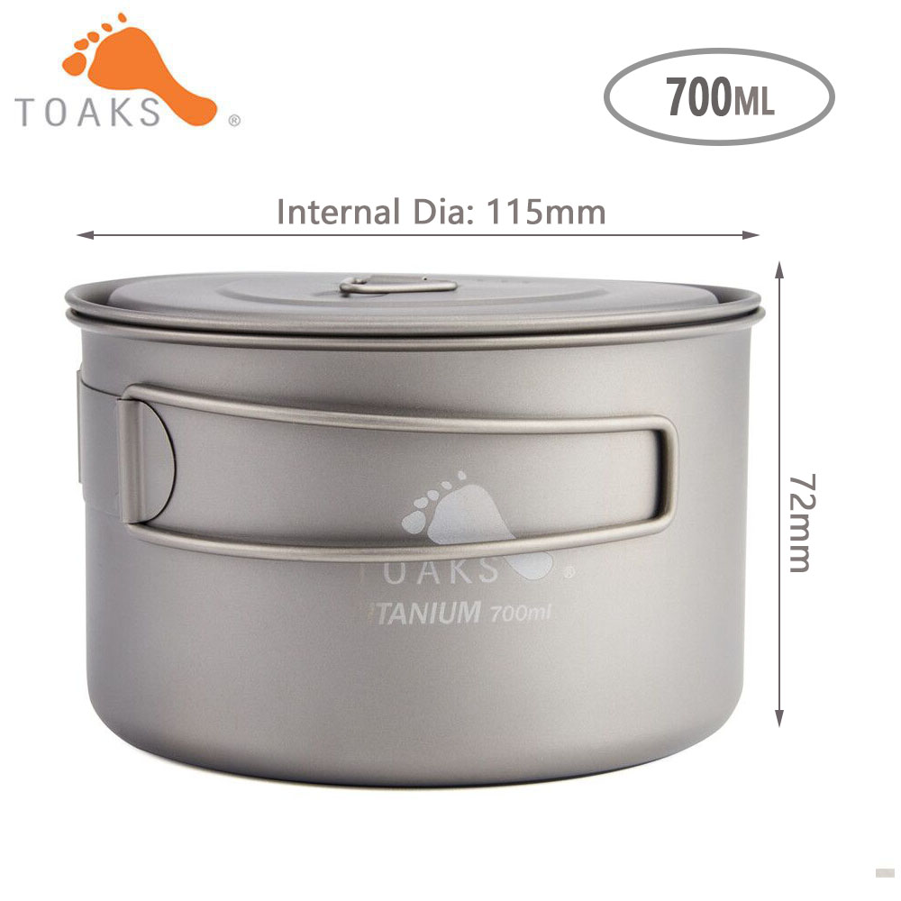 TOAKS Pure Titanium Camping Co - đánh giá và giá Camping Cooking Mug