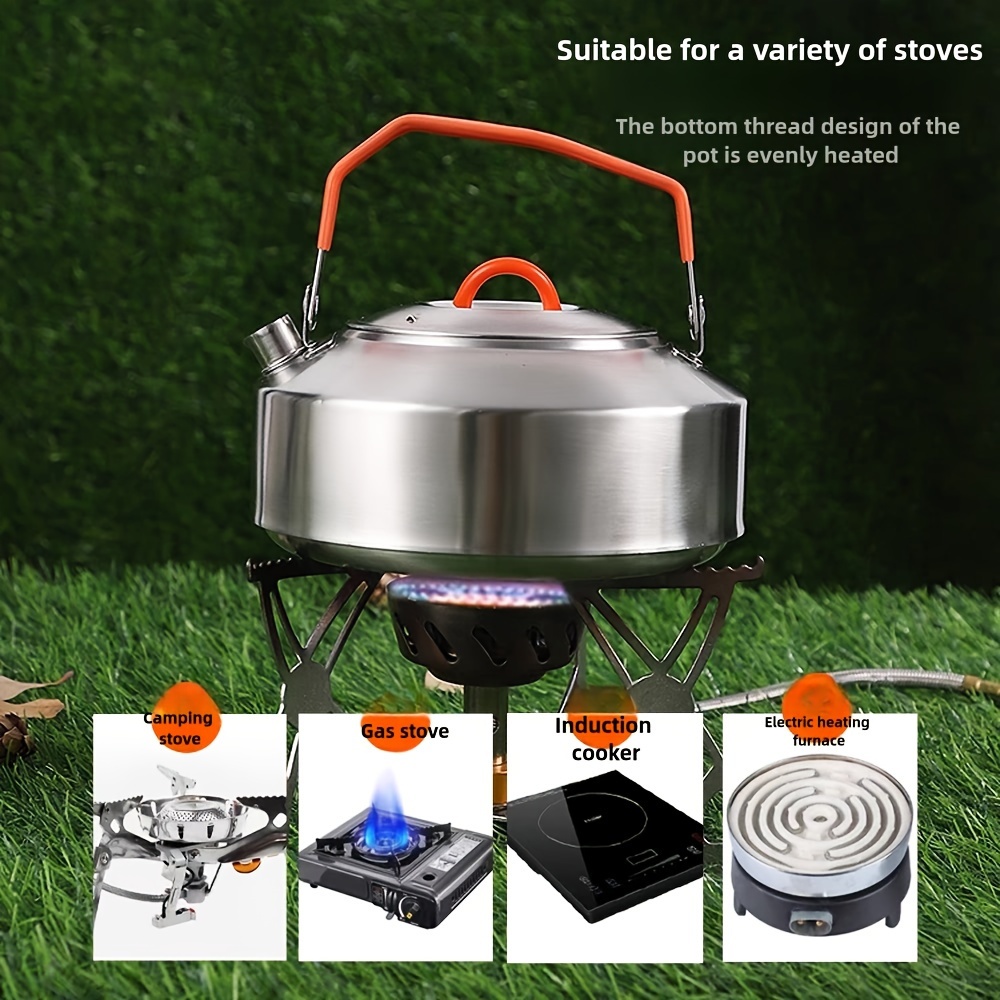 Durable Stainless Steel Campin - đánh giá và giá Camping Cooking Pot Large