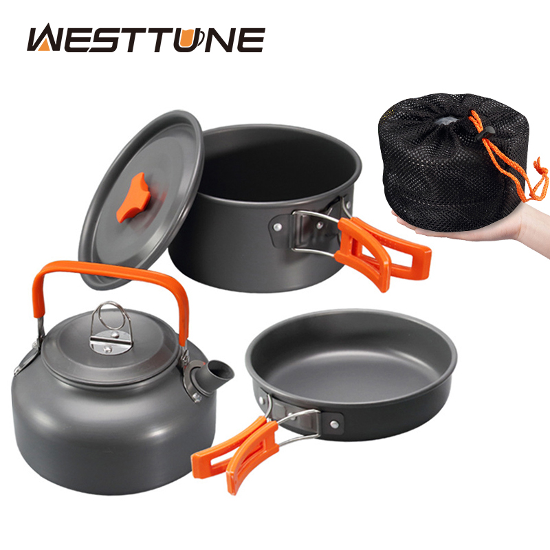 WESTTUNE Camping Cookware Kit  - đánh giá và giá Camping Cooking Cup