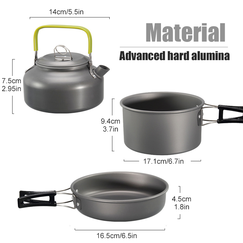 WESTTUNE Camping Cookware Kit  - đánh giá và giá Camping Cooking Cup