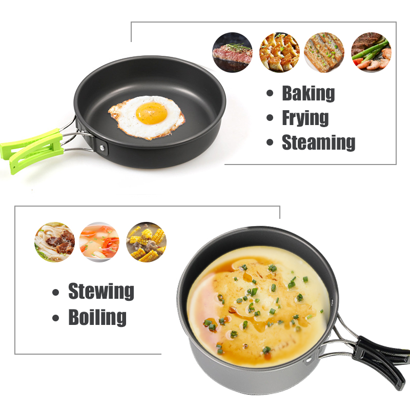 WESTTUNE Camping Cookware Kit  - đánh giá và giá Camping Cooking Cup