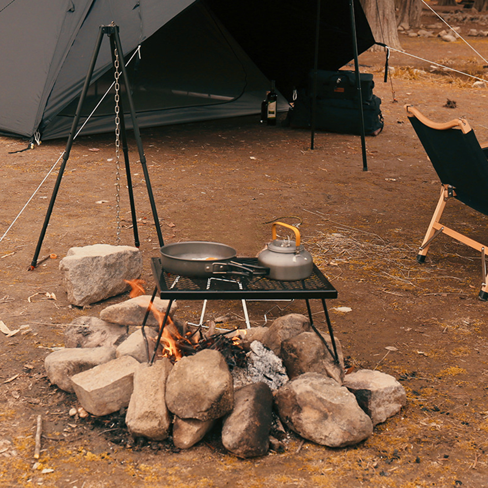 Campfire Grill Grate Folding C - đánh giá và giá Camping Cooking Fire Pit