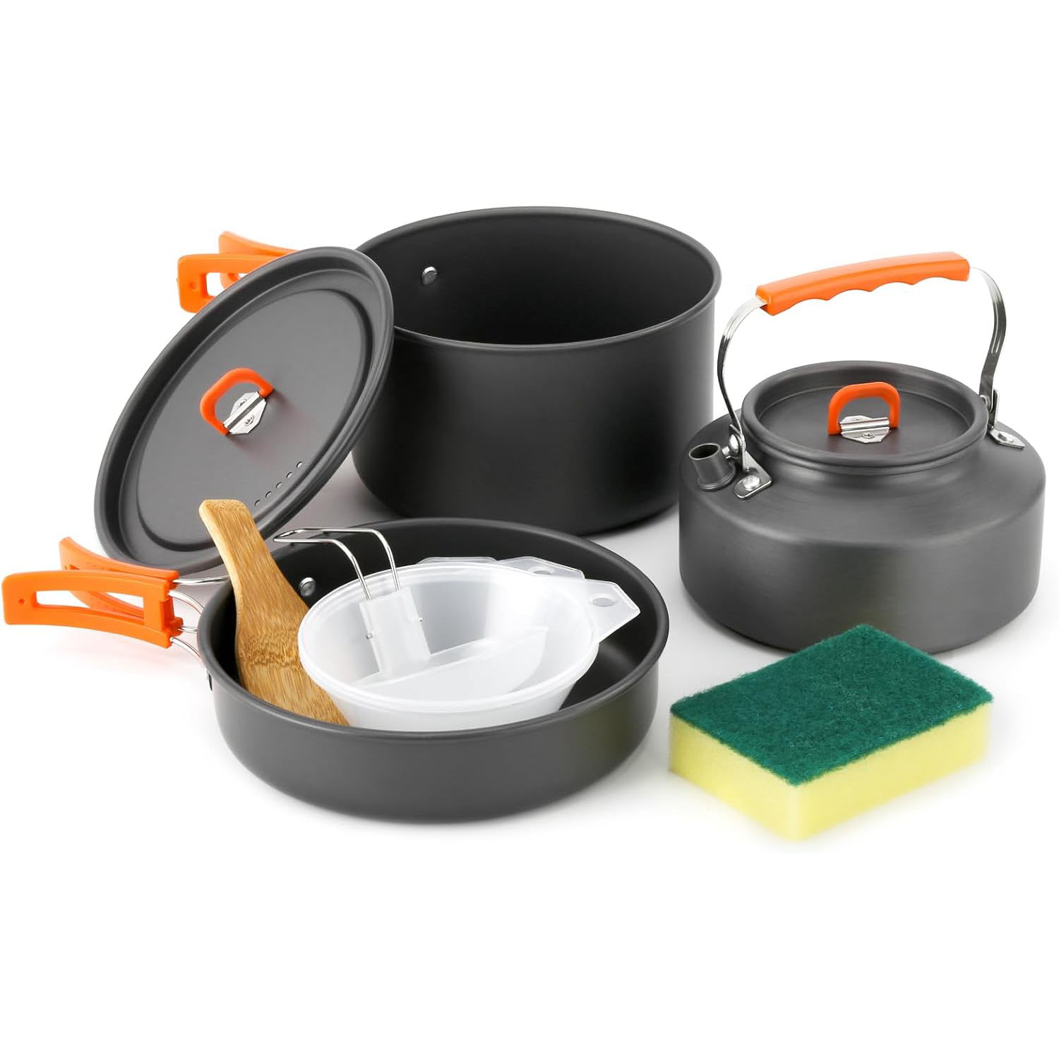 Camping Cookware Camping Pot a - đánh giá và giá Camping Cooking Pots And Pans Set