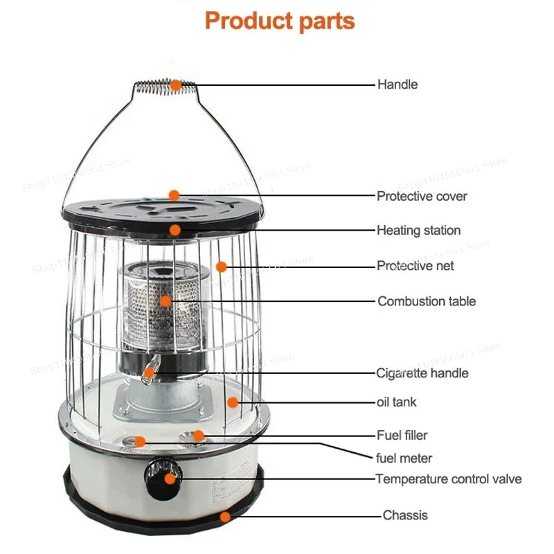 Protable  heater ice fishing C - đánh giá và giá Camping Cooking Rice