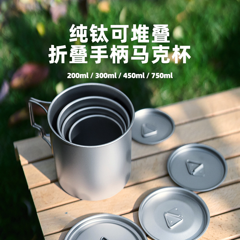 Lightweight Outdoor Titanium P - đánh giá và giá Camping Cooking Mug