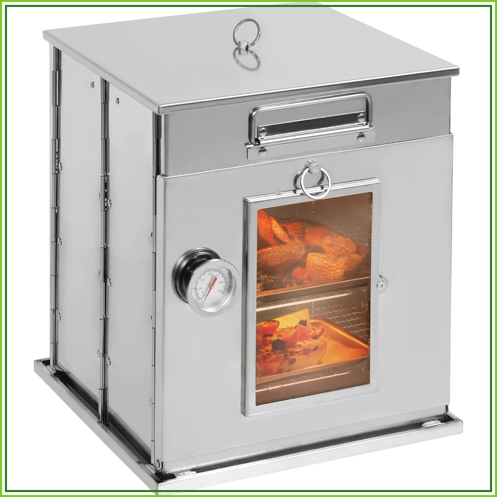 Foldable Camping Oven with 2 T - đánh giá và giá Camping Cooking Ovens