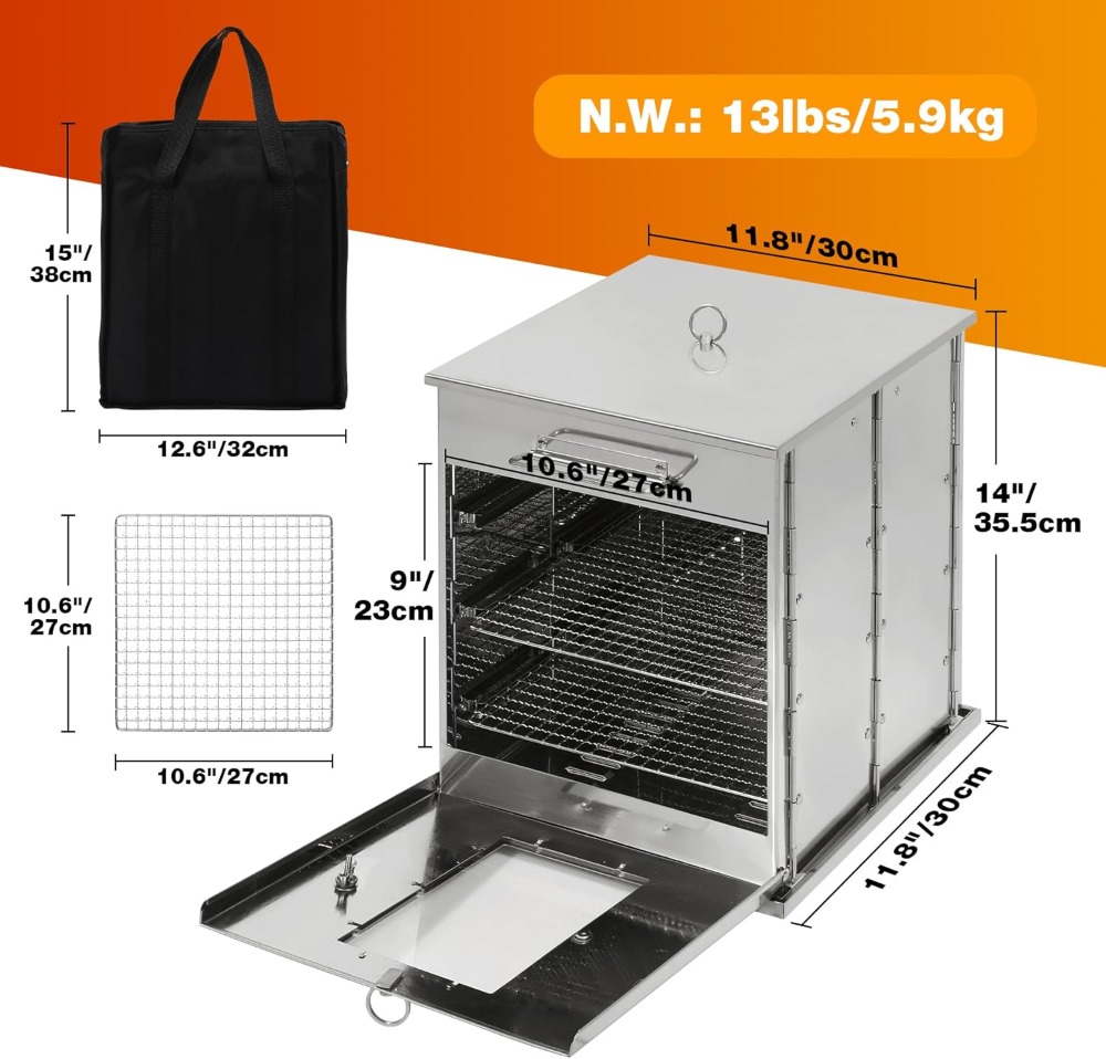 Foldable Camping Oven with 2 T - đánh giá và giá Camping Cooking Ovens