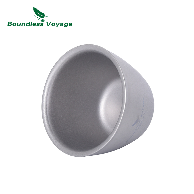 Boundless Voyage 40ml Titanium - đánh giá và giá Camping Cooking Mug