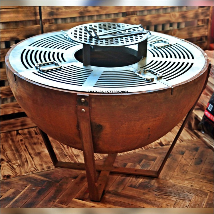 Barbecue Grill Camping Fire Pi - đánh giá và giá Camping Cooking Fire Pit