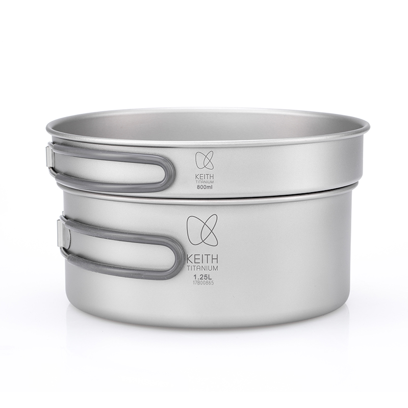 KEITH Pure Titanium 2-Piece Co - đánh giá và giá Mess Kit Titanium