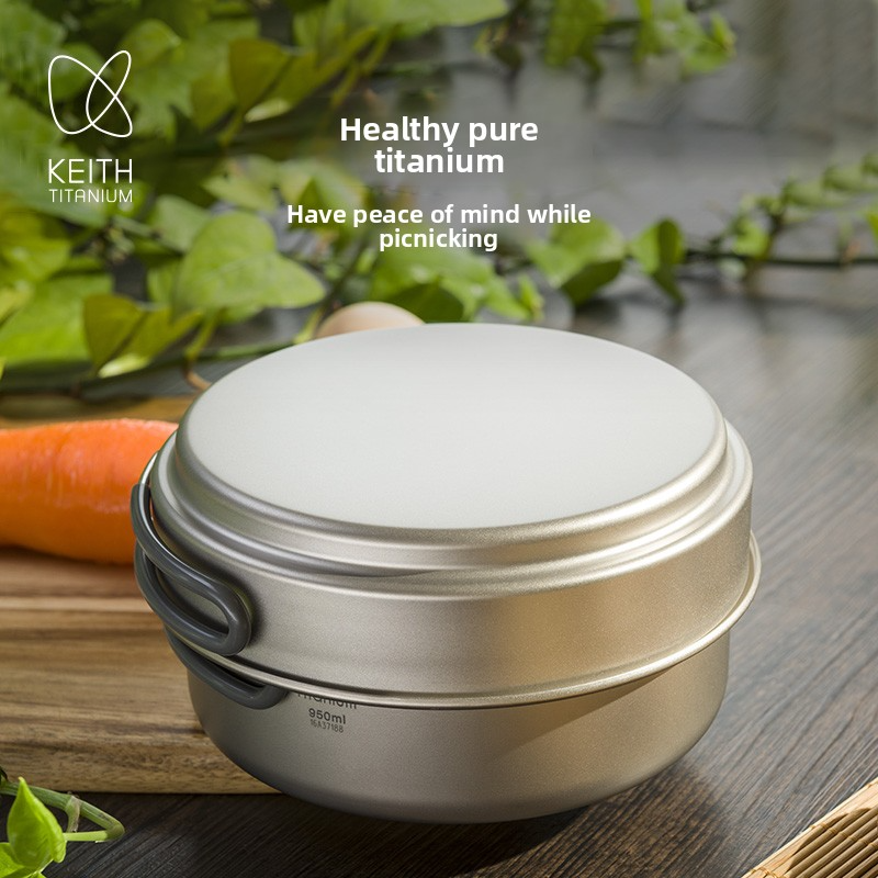 KEITH Pure Titanium 2-Piece Co - đánh giá và giá Mess Kit Titanium