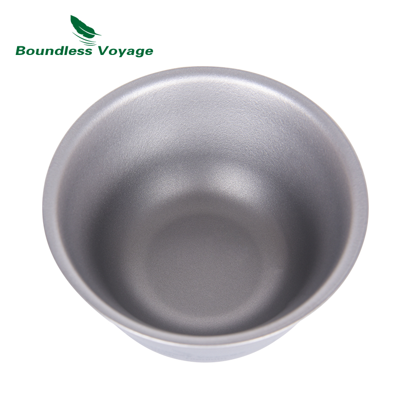 Boundless Voyage Titanium Tea  - đánh giá và giá Camping Cooking Mug