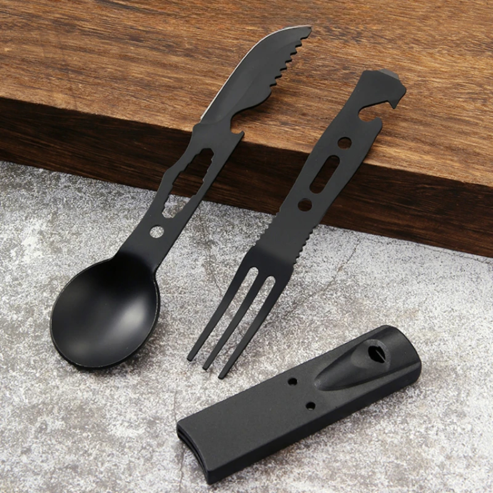 Outdoor Set Multi functional C - đánh giá và giá Camping Cooking Cutlery Set