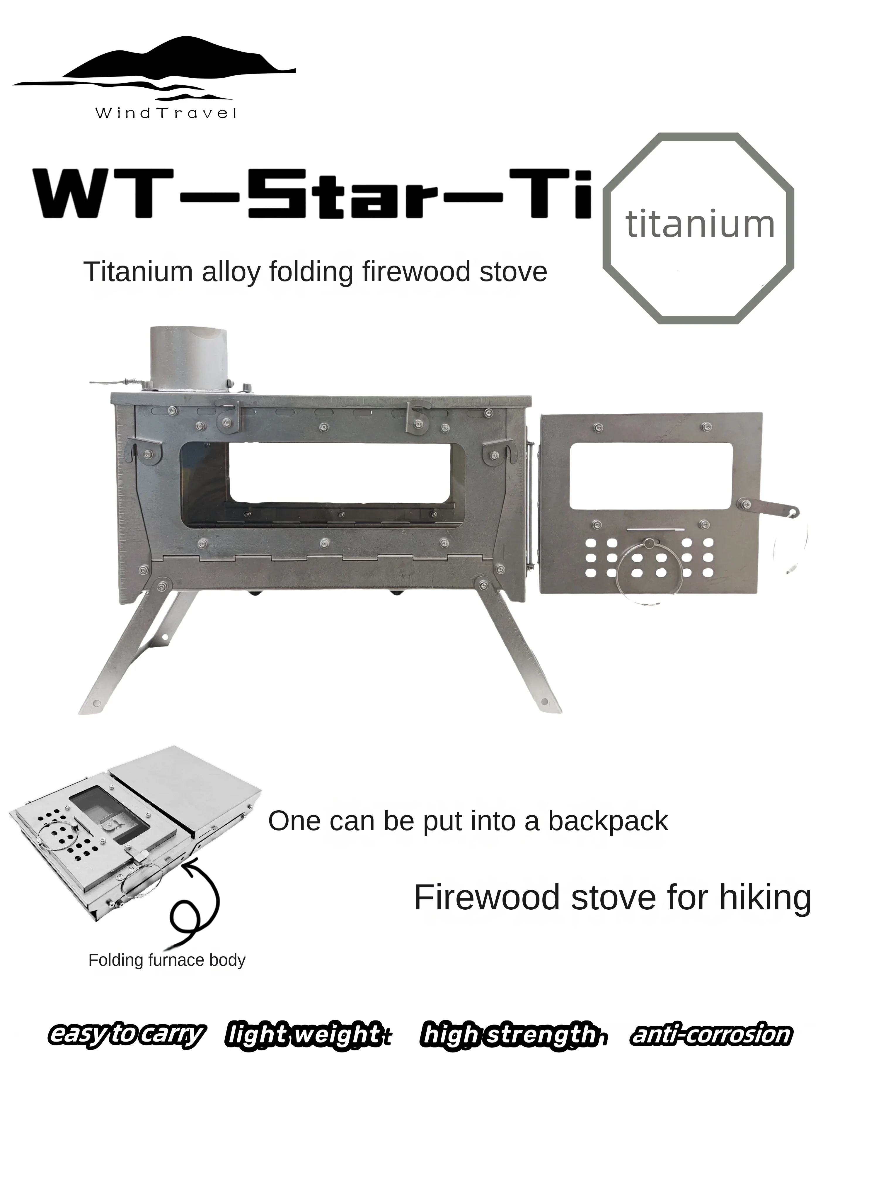 WT Star Ti Titanium Alloy Fold - đánh giá và giá Camping Cooking Gazebo
