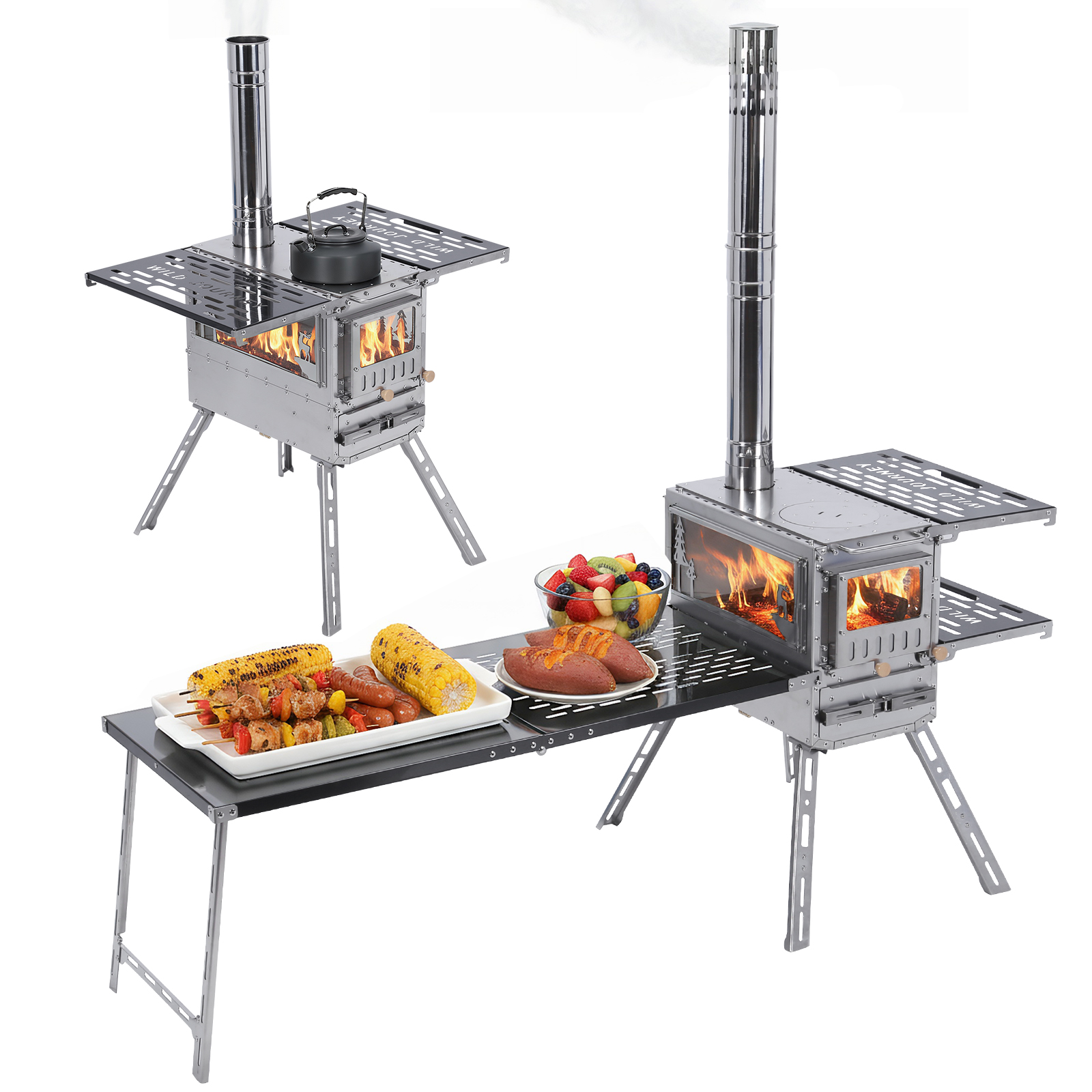 Camping Stove with Oven & Camp - đánh giá và giá Camping Cooking Ovens