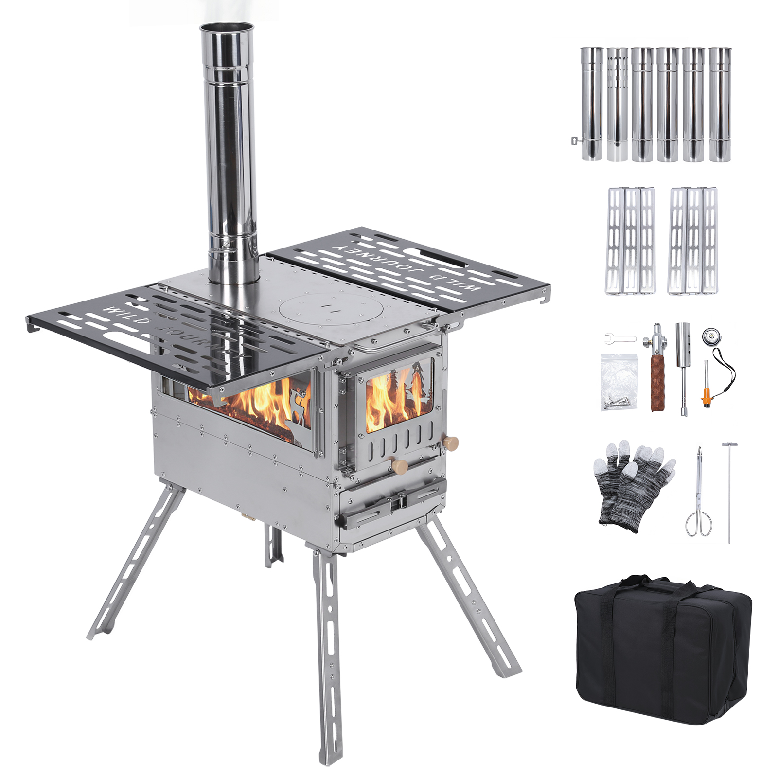 Camping Stove with Oven & Camp - đánh giá và giá Camping Cooking Ovens