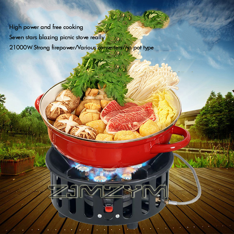 21000W Strong Fire Power Stove - đánh giá và giá Camping Cooking All In One