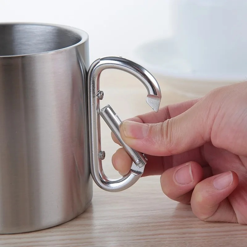 220/300ml Camping Travel Stain - đánh giá và giá Camping Cooking Mug