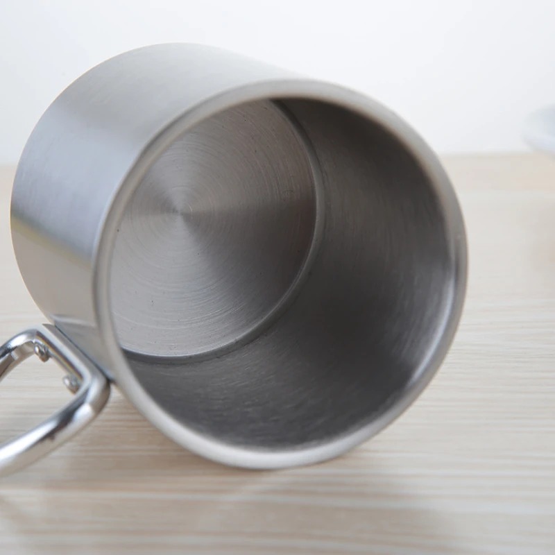 220/300ml Camping Travel Stain - đánh giá và giá Camping Cooking Mug