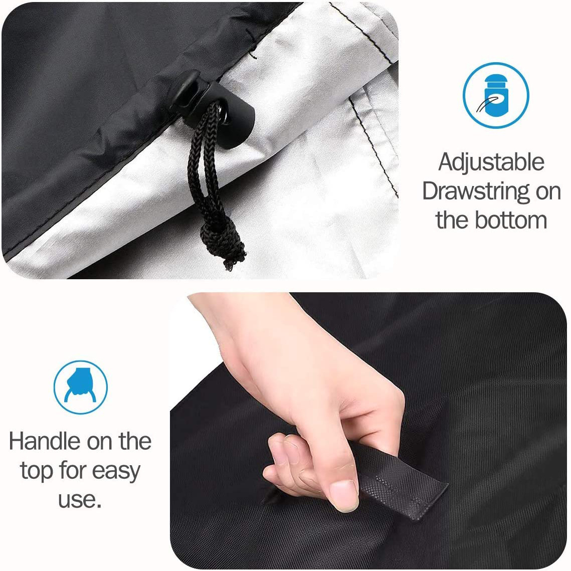 210D Outdoor Grill Cover Water - đánh giá và giá Camping Cooking Fire Pit