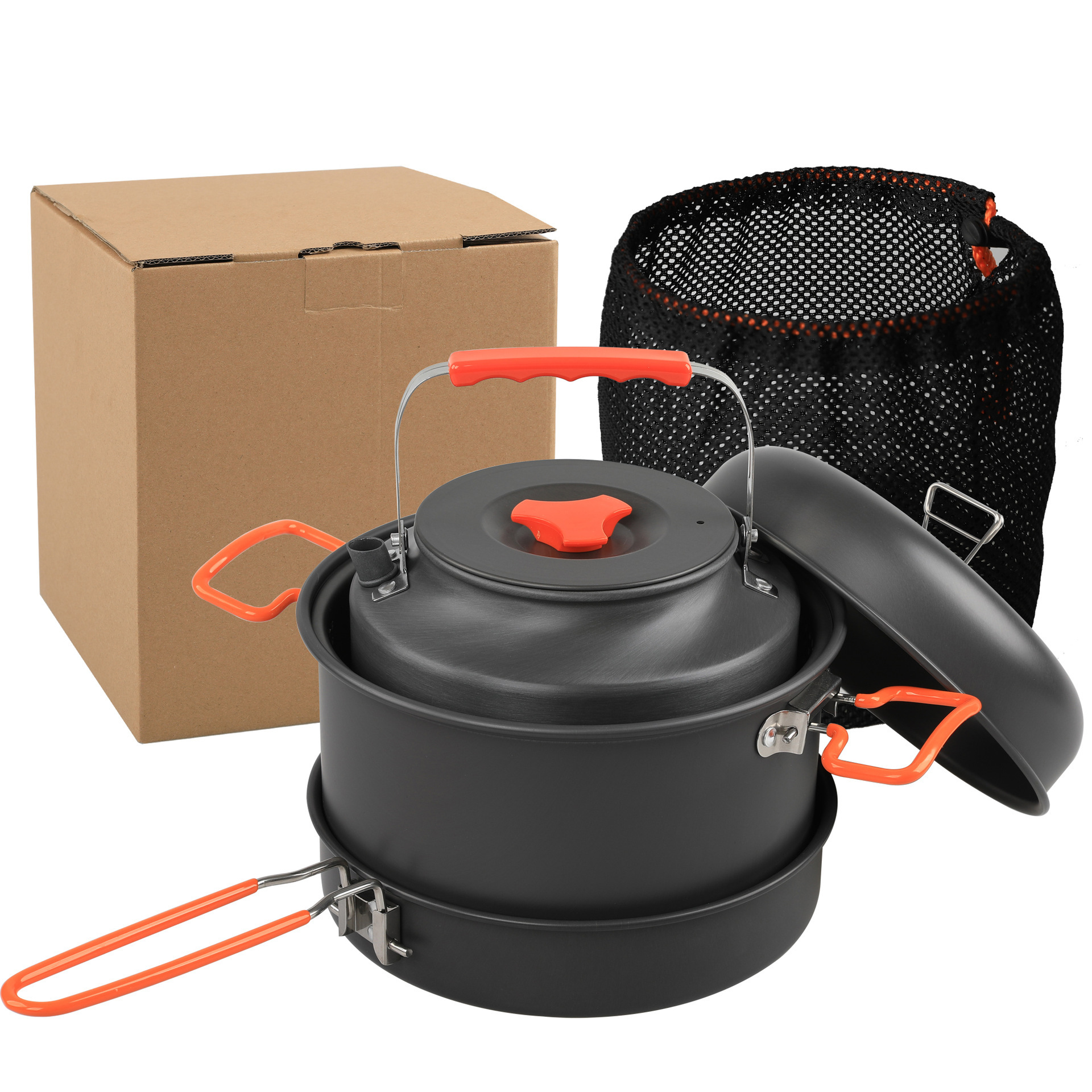 Outdoor Cookware Set Camping C - đánh giá và giá Camping Cooking Pots And Pans Set