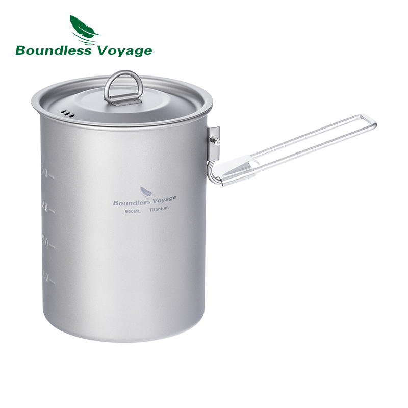 Boundless Voyage 900ml Titaniu - đánh giá và giá Camping Cooking Mug